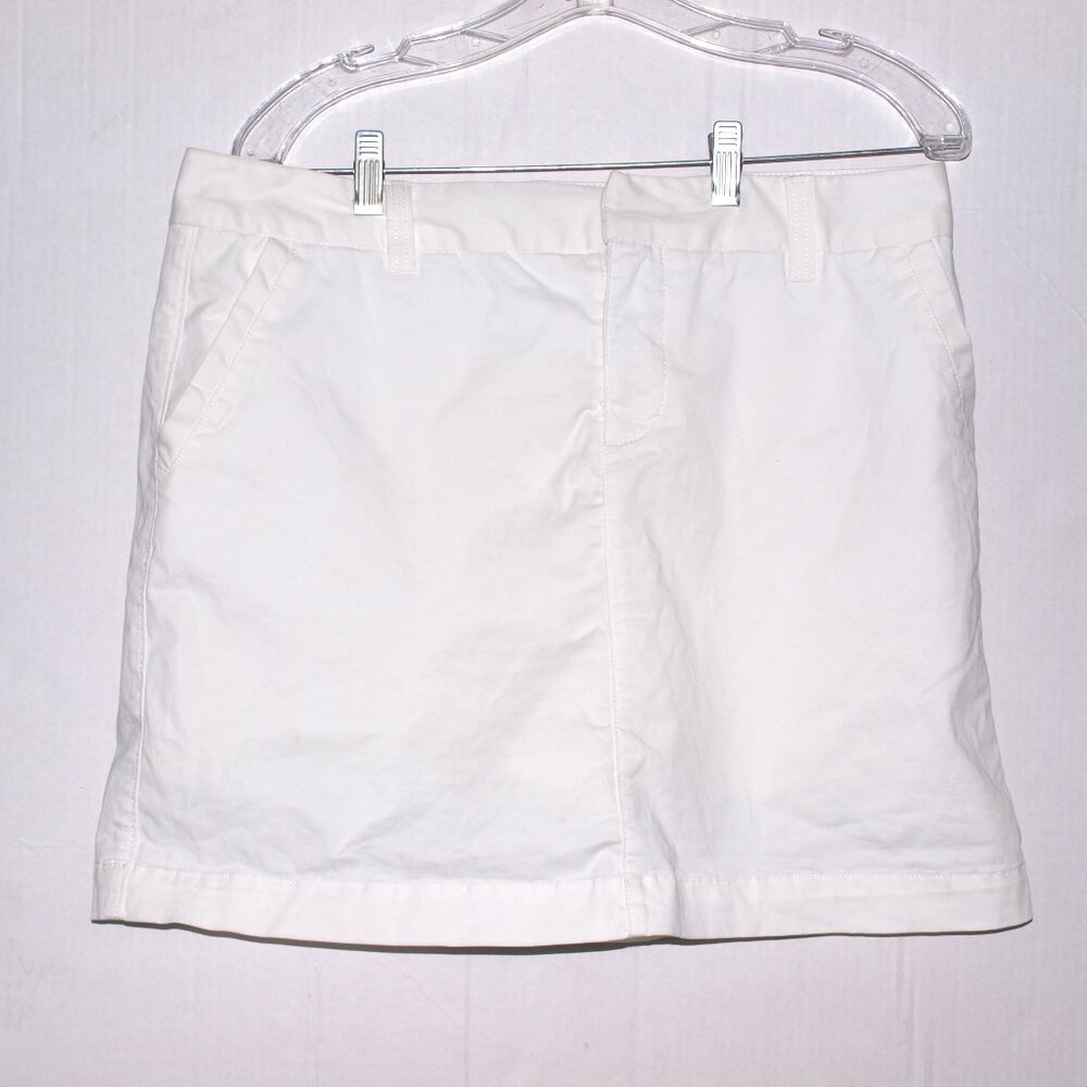 Sonoma Life Style White Mini Skirt Ladies Size 12